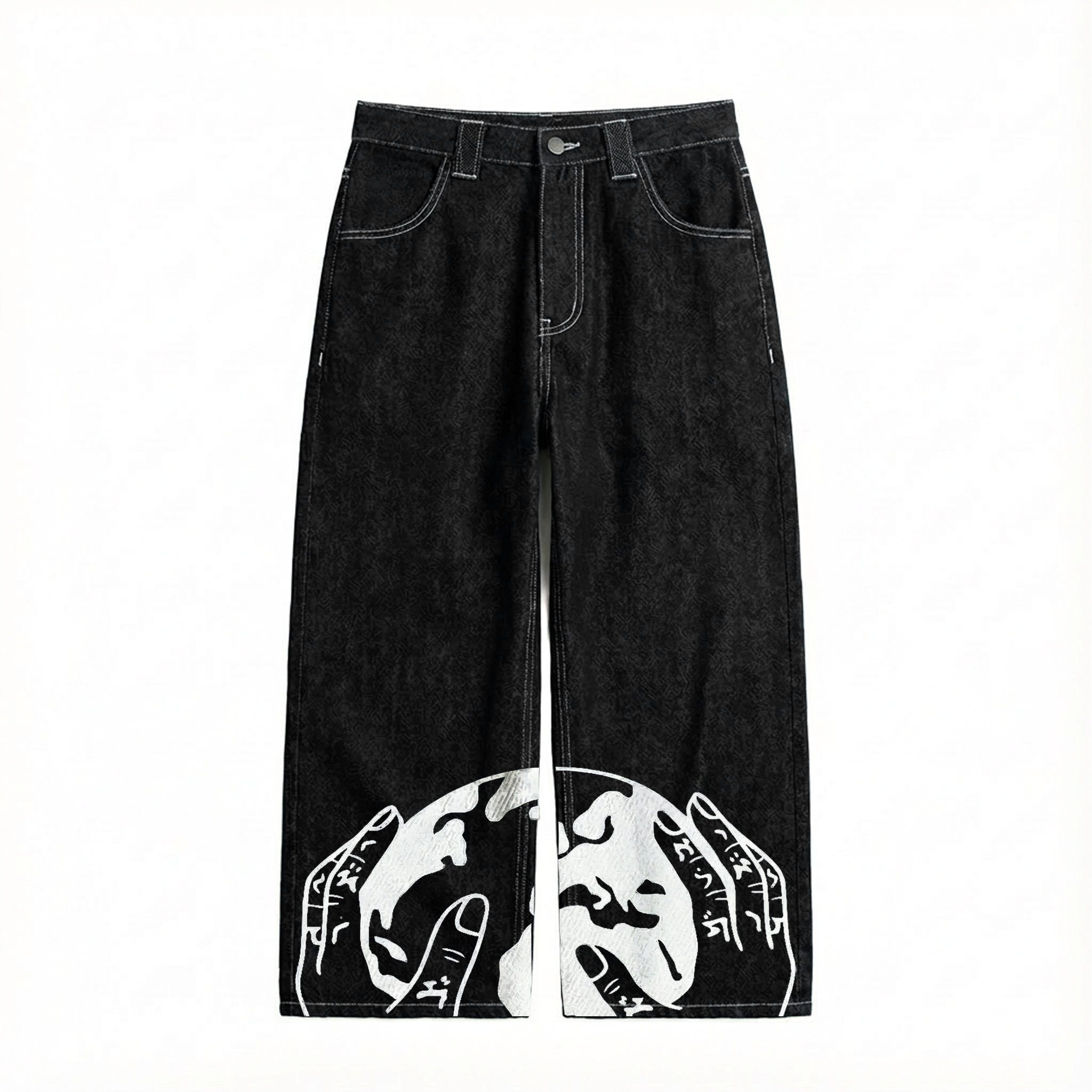 '100' Jeans Black