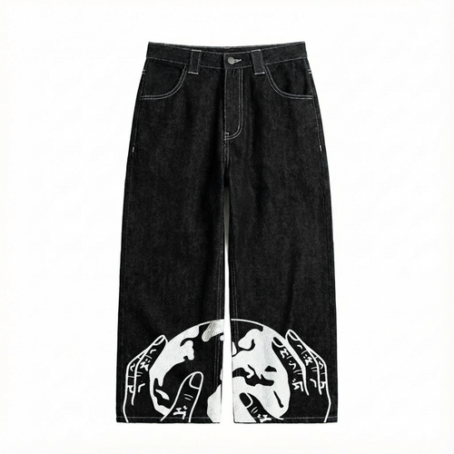 '100' Jeans Black